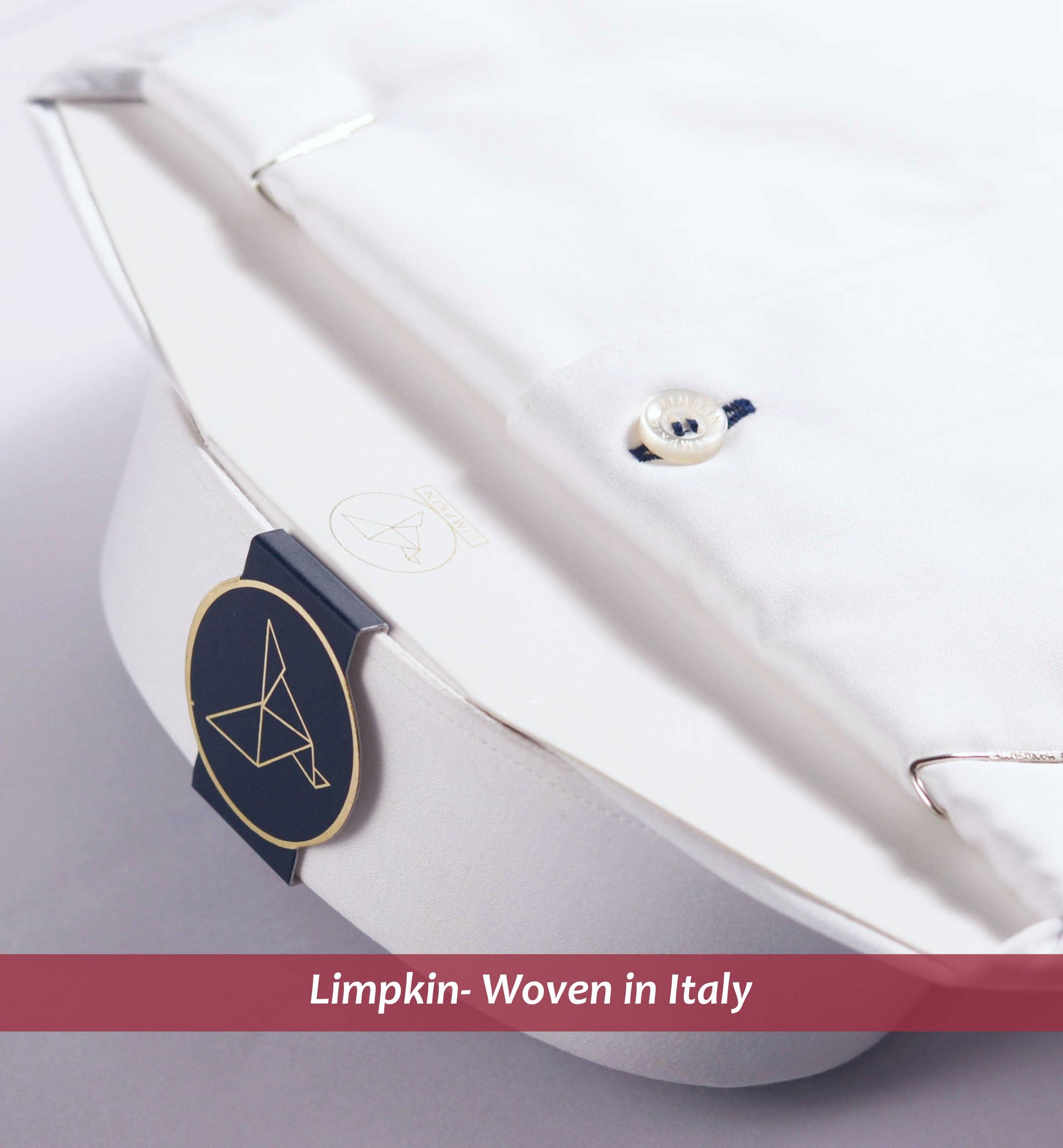 Sardinia- Pristine White & Blue Print Contrast