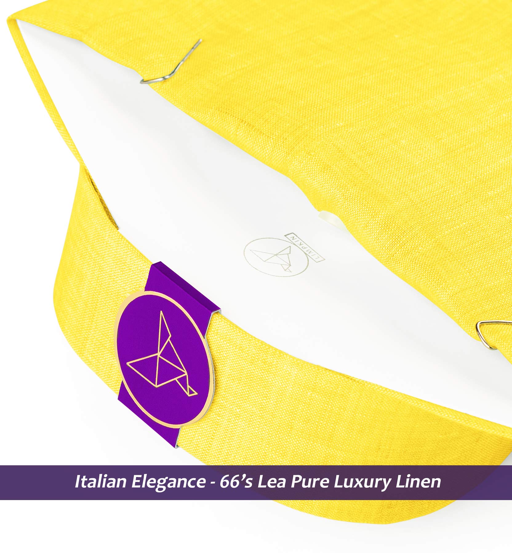 Aswan- Cadmium Yellow Solid Linen