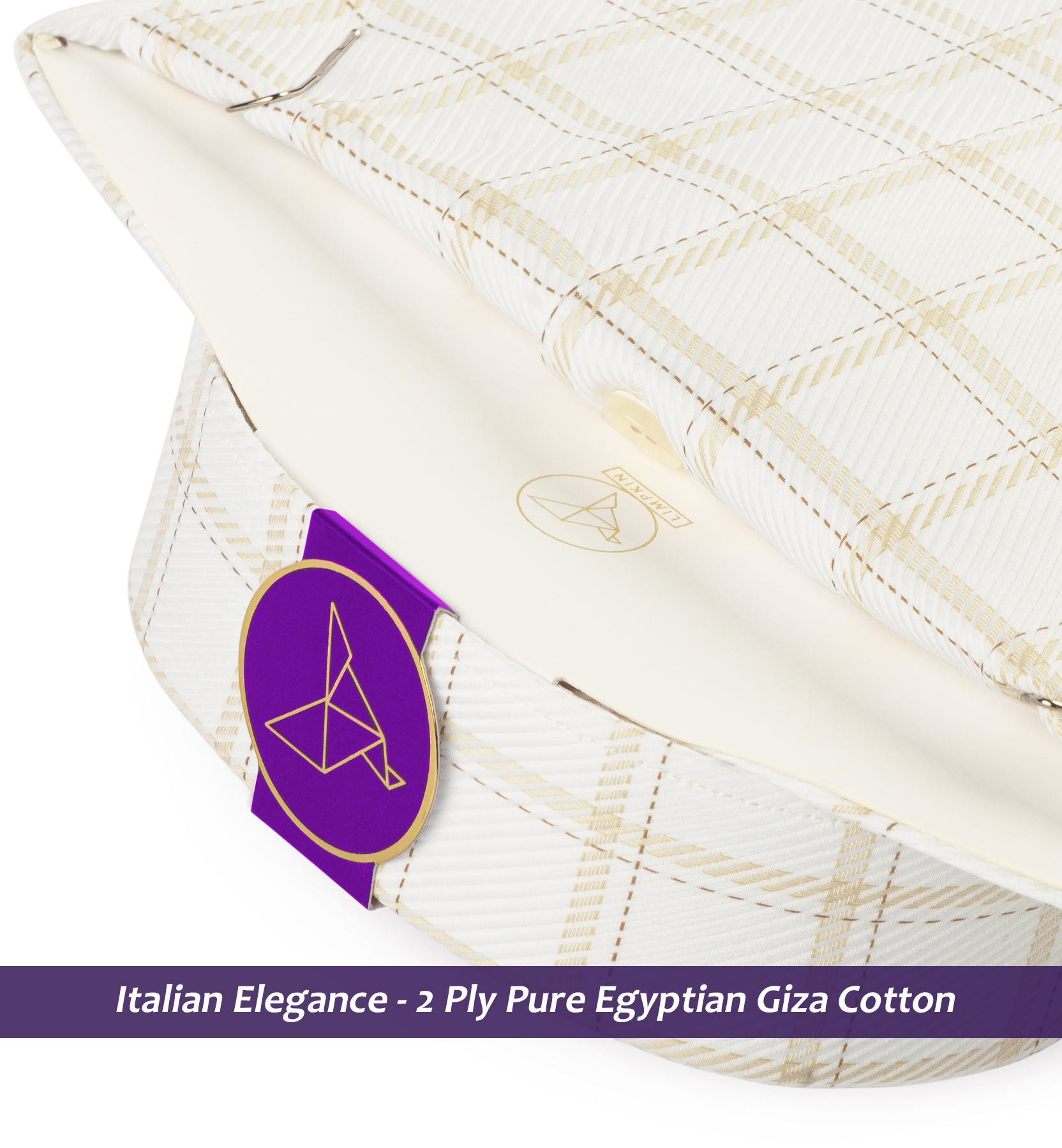 Berkeley- Beige & White Magical Check