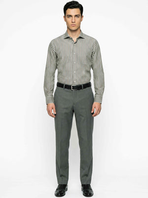 Cyprus- Olive & White Magical Stripe