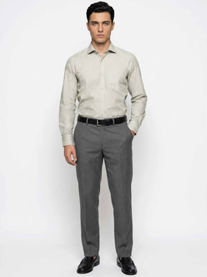 Preston- Ivory & Beige Magical Stripe