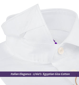 Santillana- The Best Formal White- 2/160 Egyptian Giza Cotton