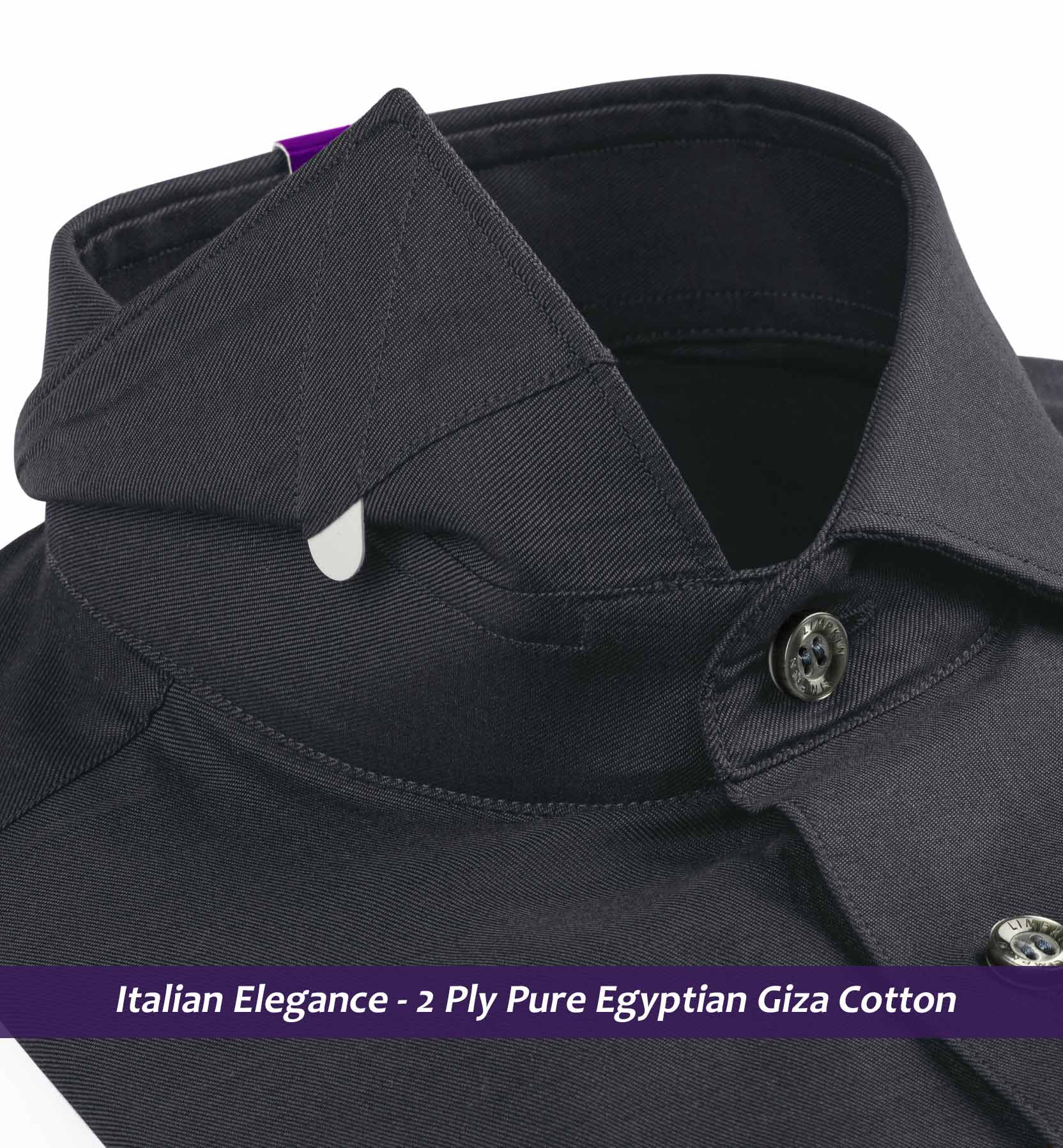 Preston- Anchor Grey Solid Twill