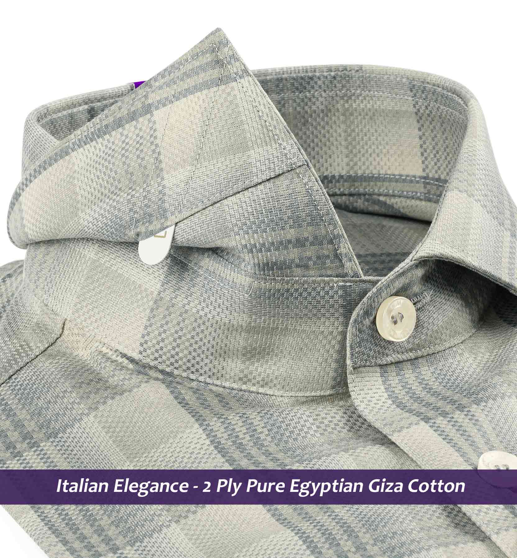 Cordoba- Flint Grey & Beige Check