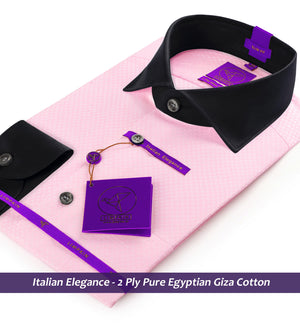 Porus- Lemonade Pink Structure- Black Collar