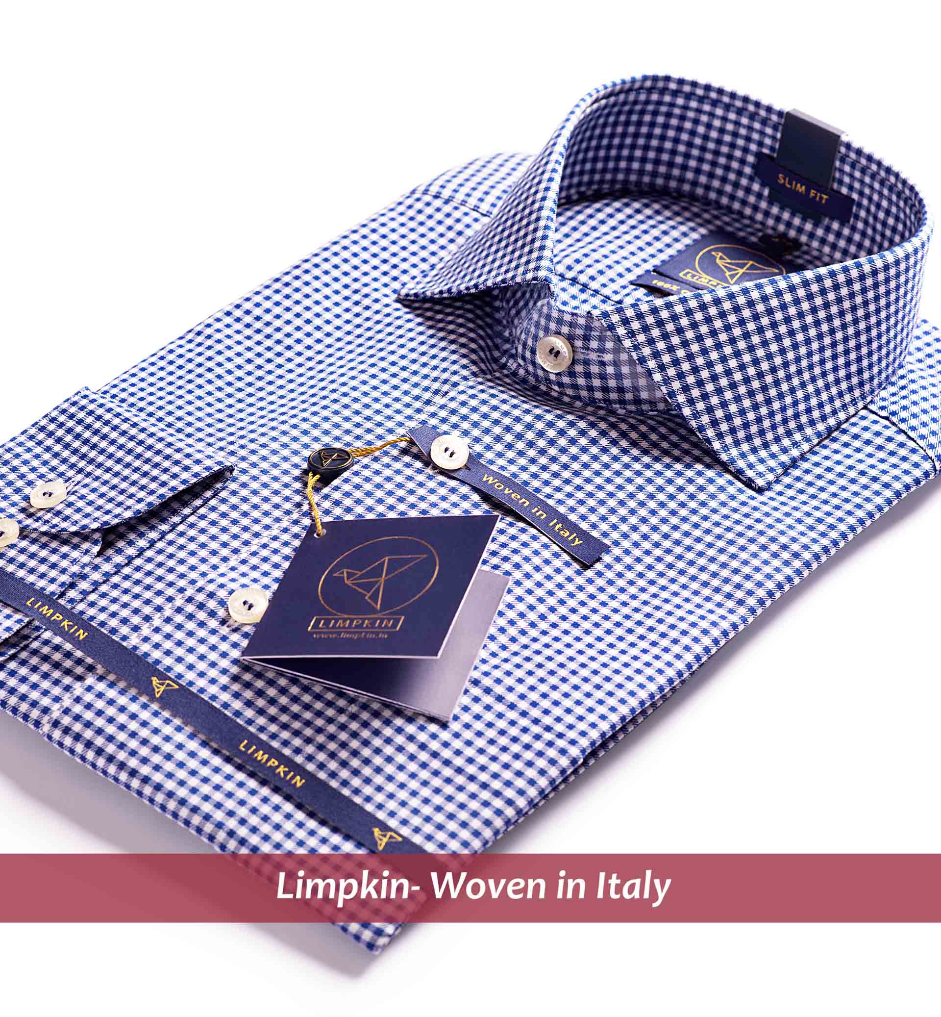 Cyprus- Navy & White Check