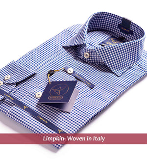 Cyprus- Navy & White Check