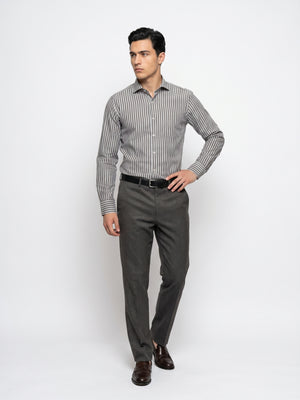 Cyprus- Olive & White Stripe