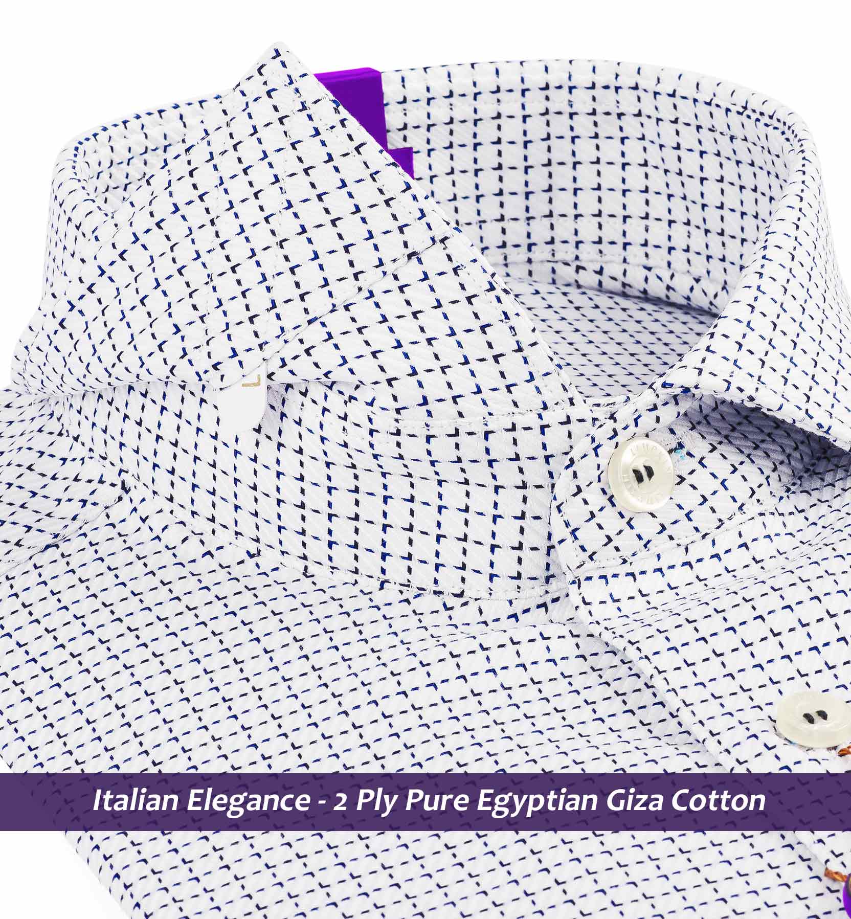 Windsor- Navy & White Magical Check