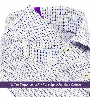 Windsor- Navy & White Magical Check