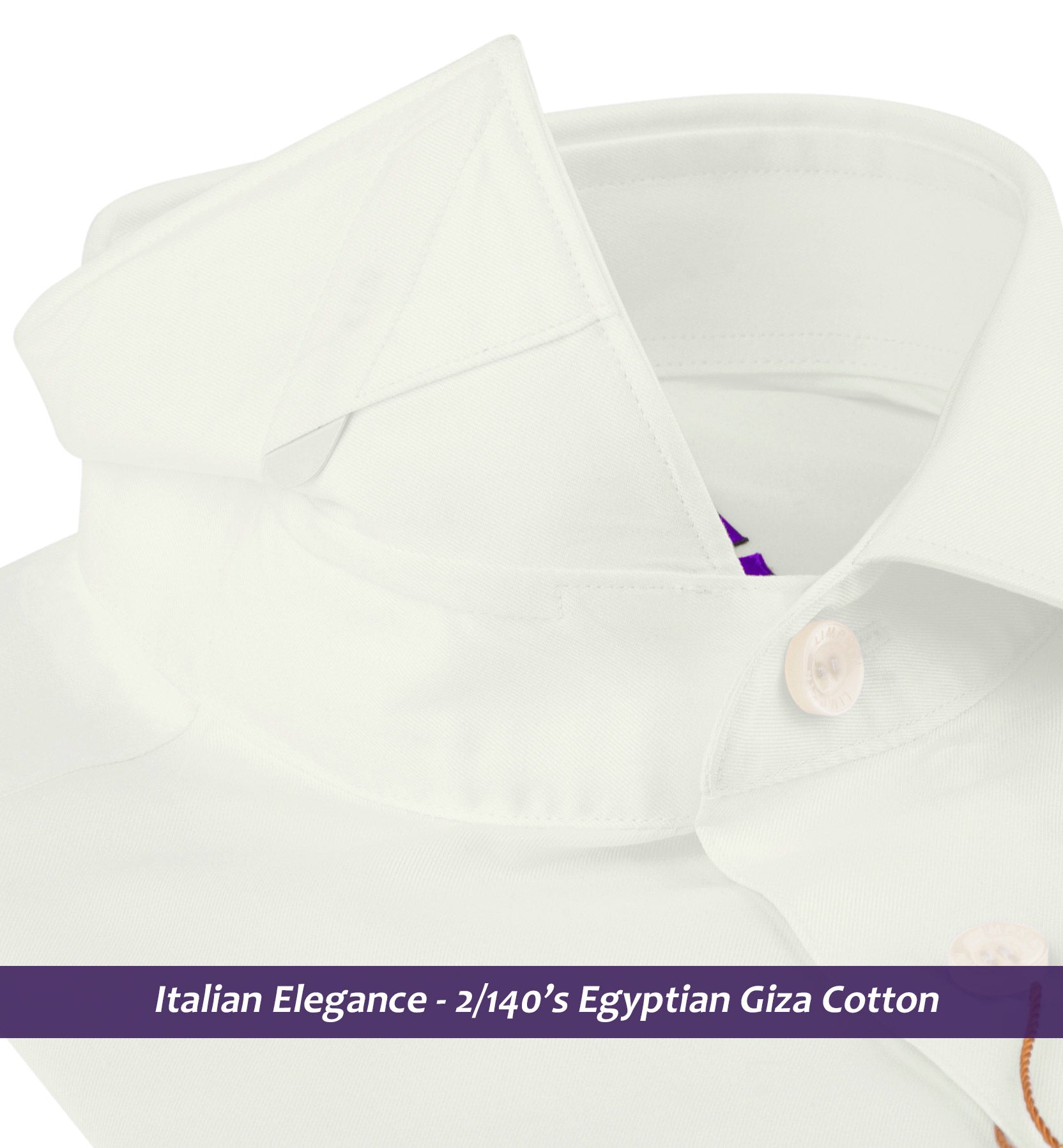 Harlem- The Best Cream Twill- 2/140 Egyptian Giza Cotton