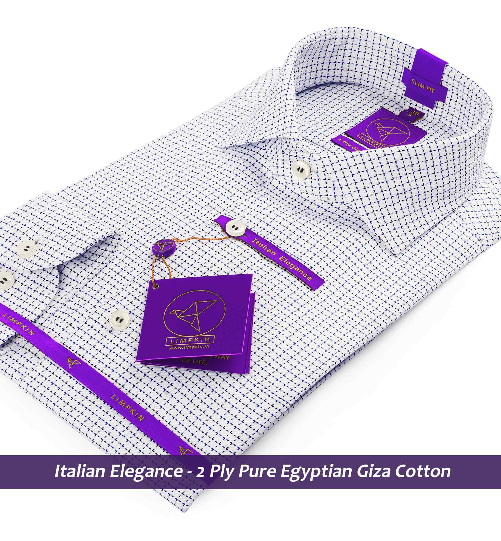 Windsor- Navy & White Magical Check