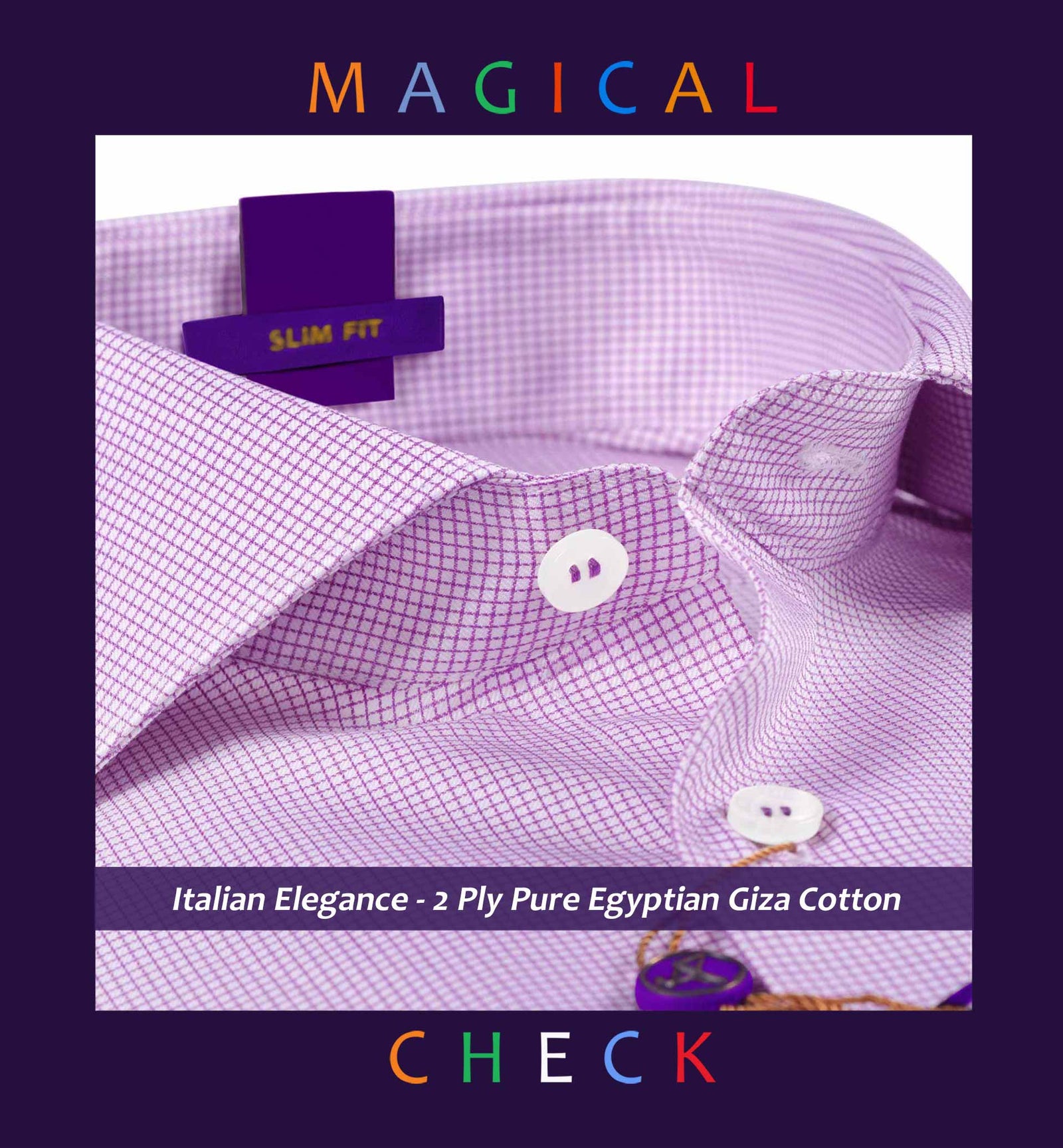 Newcastle- Taffy Pink & White Magical Check