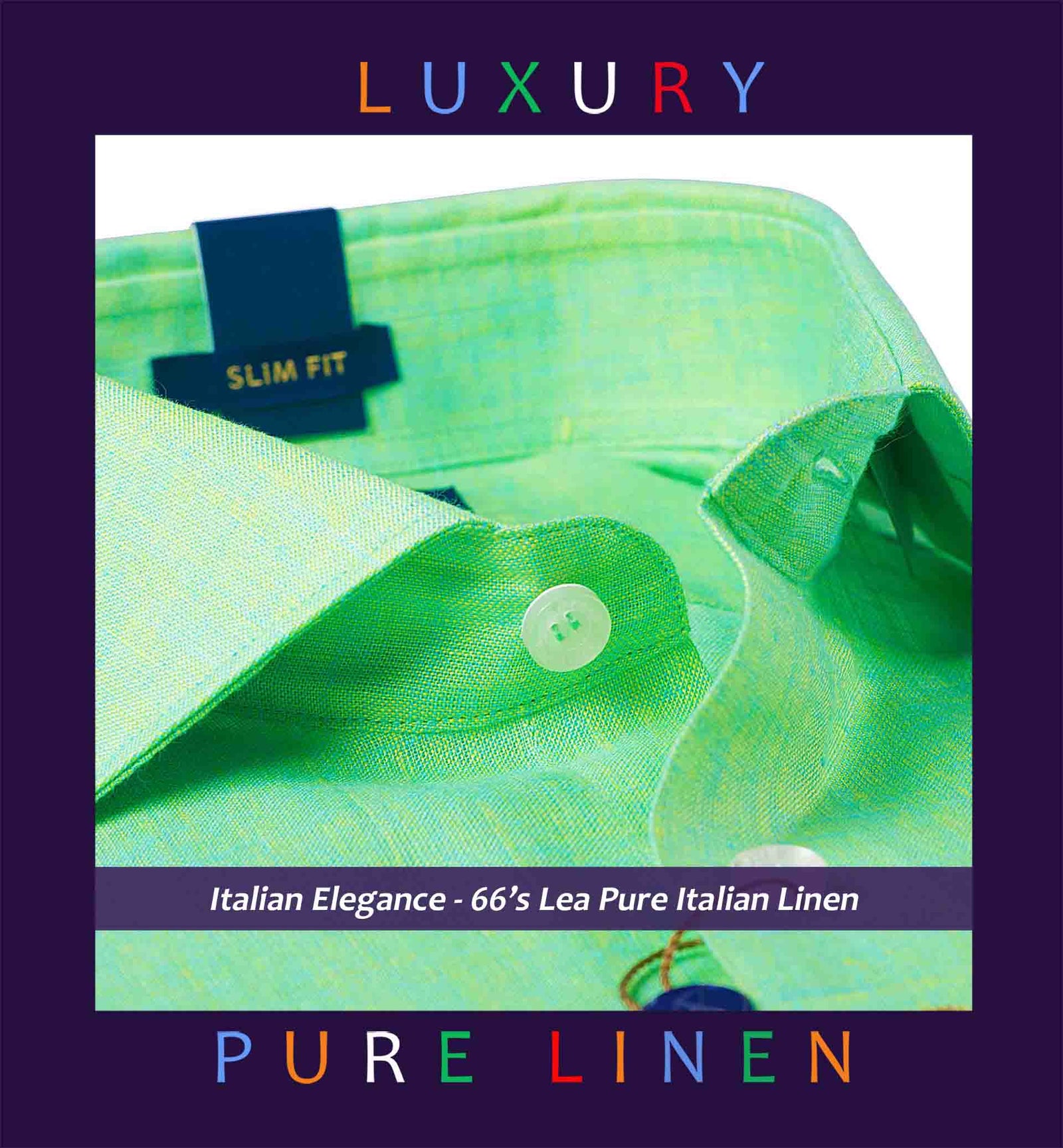 Rosenstein- Sea Foam Green Solid Linen