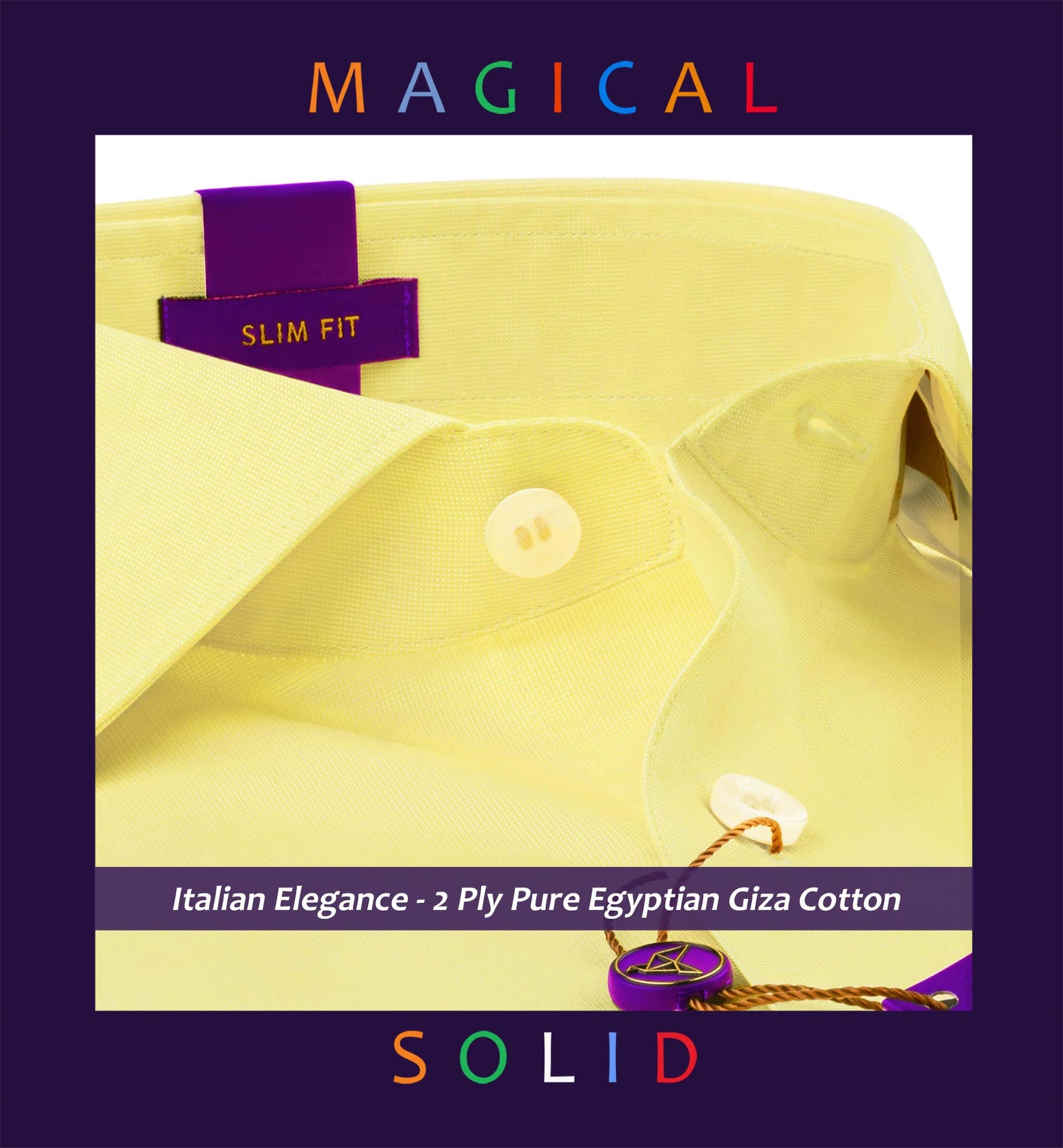 Toulouse- Daffodil Yellow Magical Solid