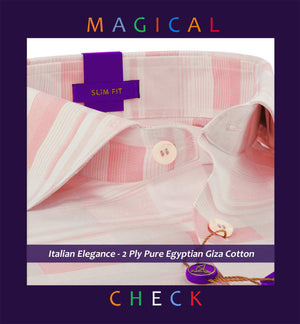 Bologna- Carnation Pink Check
