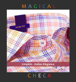 Luton- Purple & Pink Multi Color Check