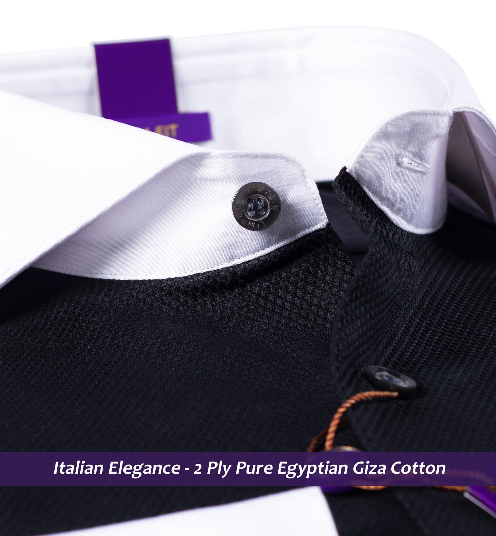 Amsterdam- Black Structure- White Collar