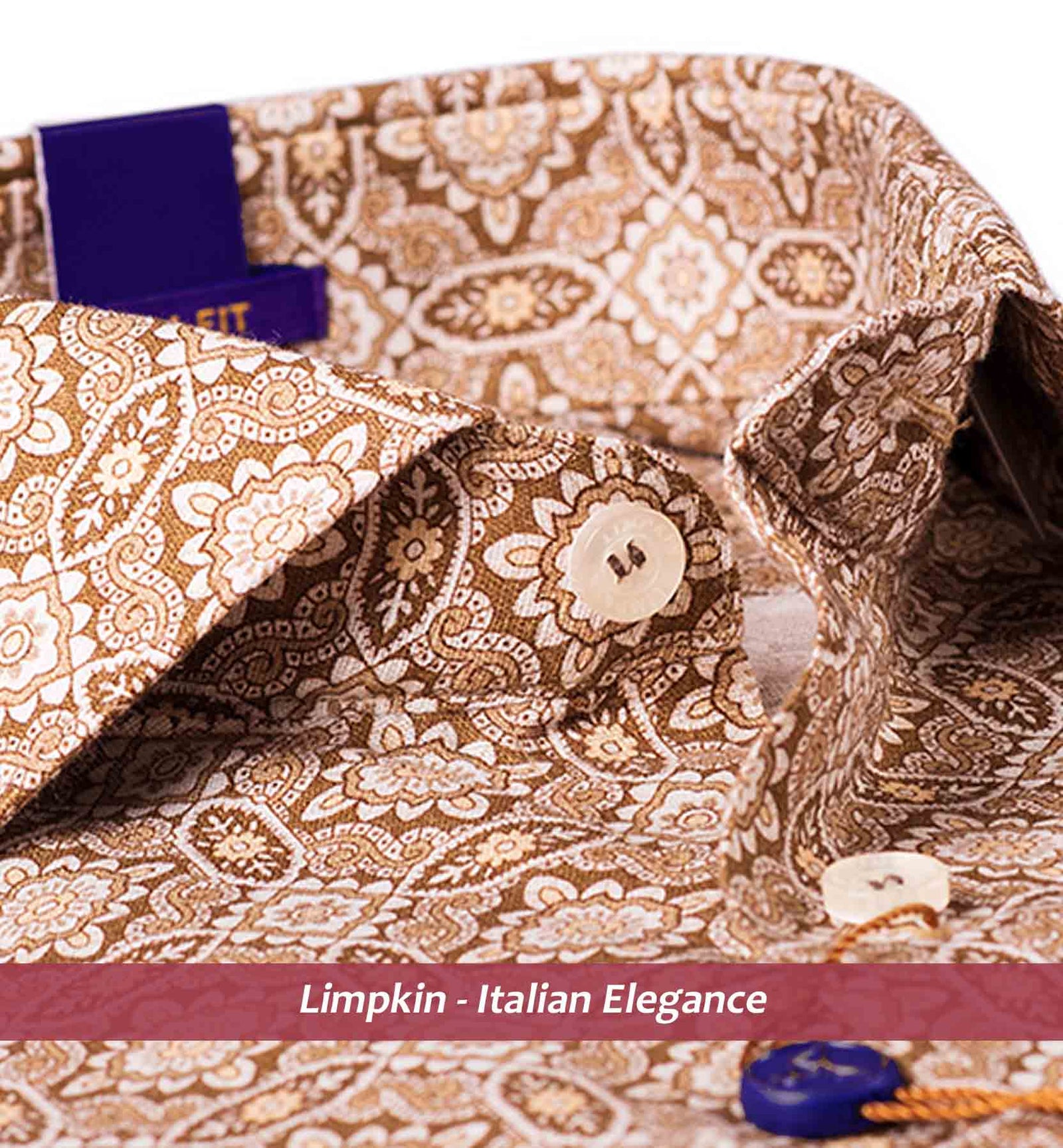 Cologne- Beige & Brown Mandala Print