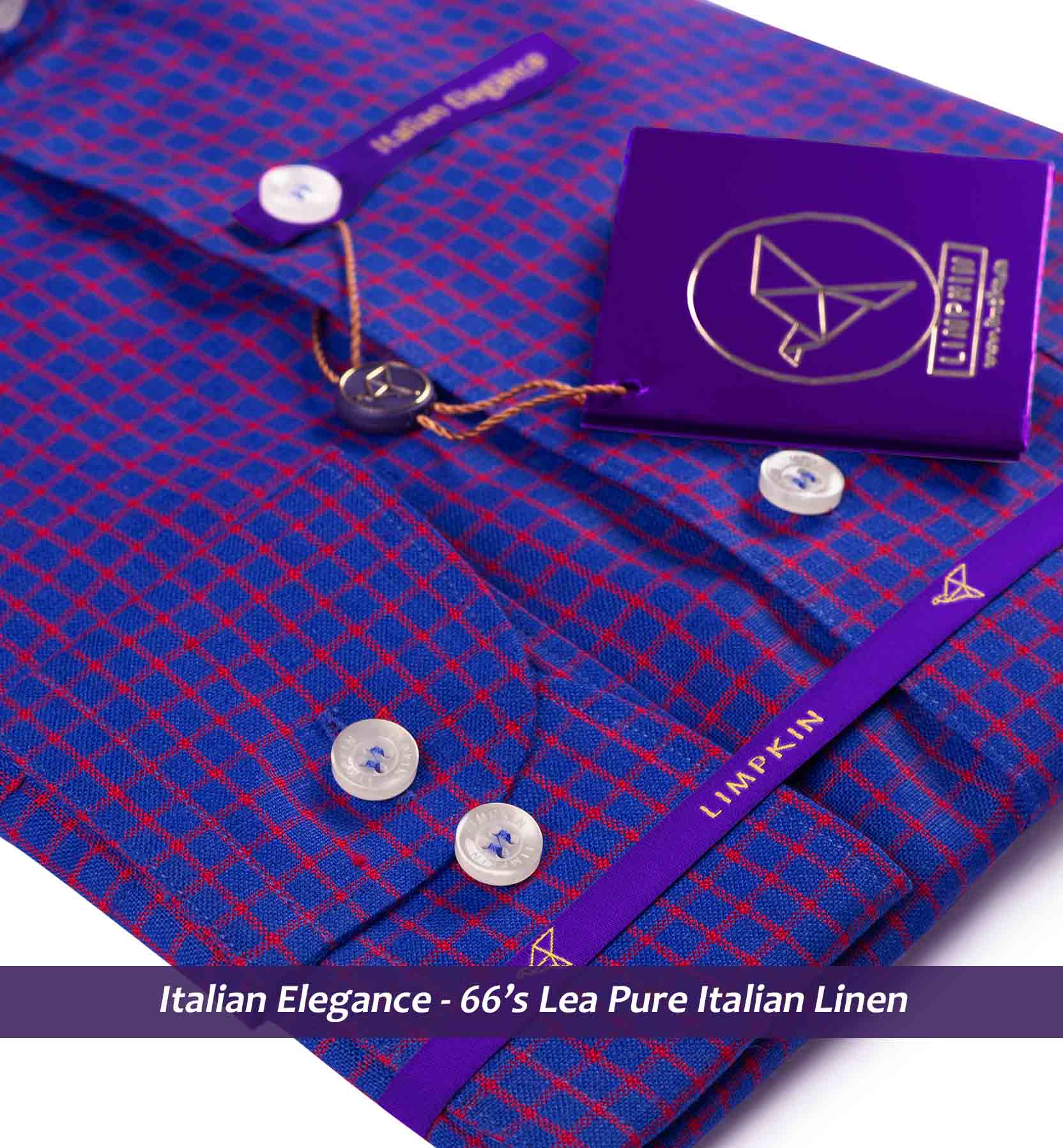 Belarus- Deep Violet & Burgundy Check