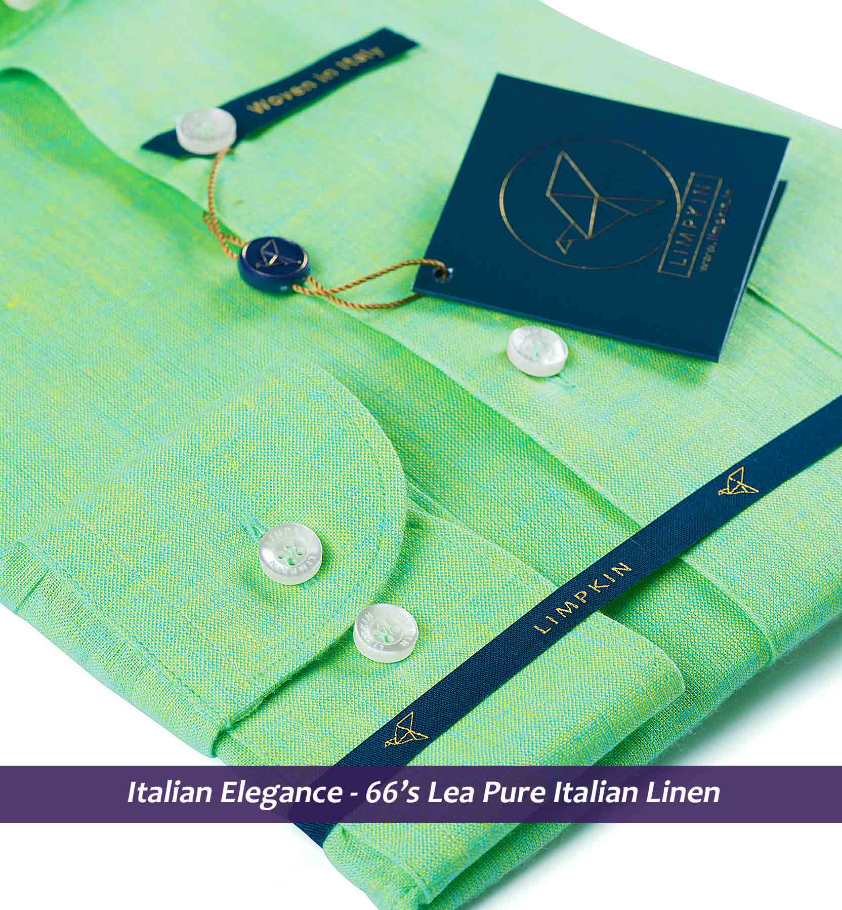 Rosenstein- Sea Foam Green Solid Linen