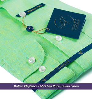 Rosenstein- Sea Foam Green Solid Linen