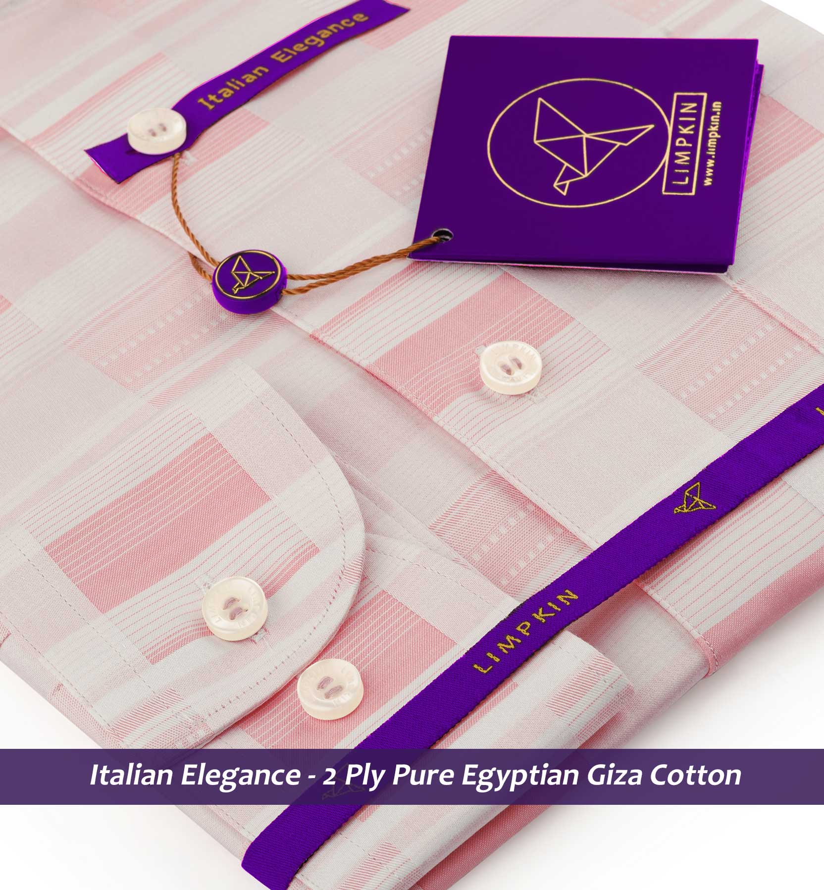 Bologna- Carnation Pink Check