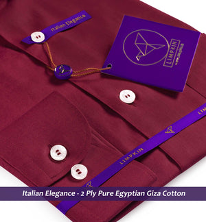 Colorado- Burgundy Magical Solid Twill