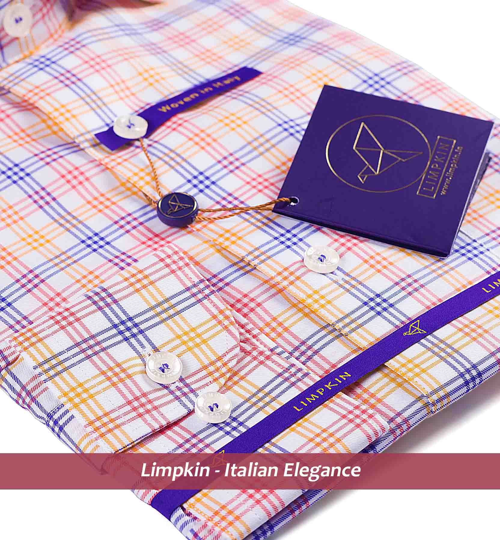 Luton- Purple & Pink Multi Color Check