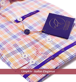 Luton- Purple & Pink Multi Color Check