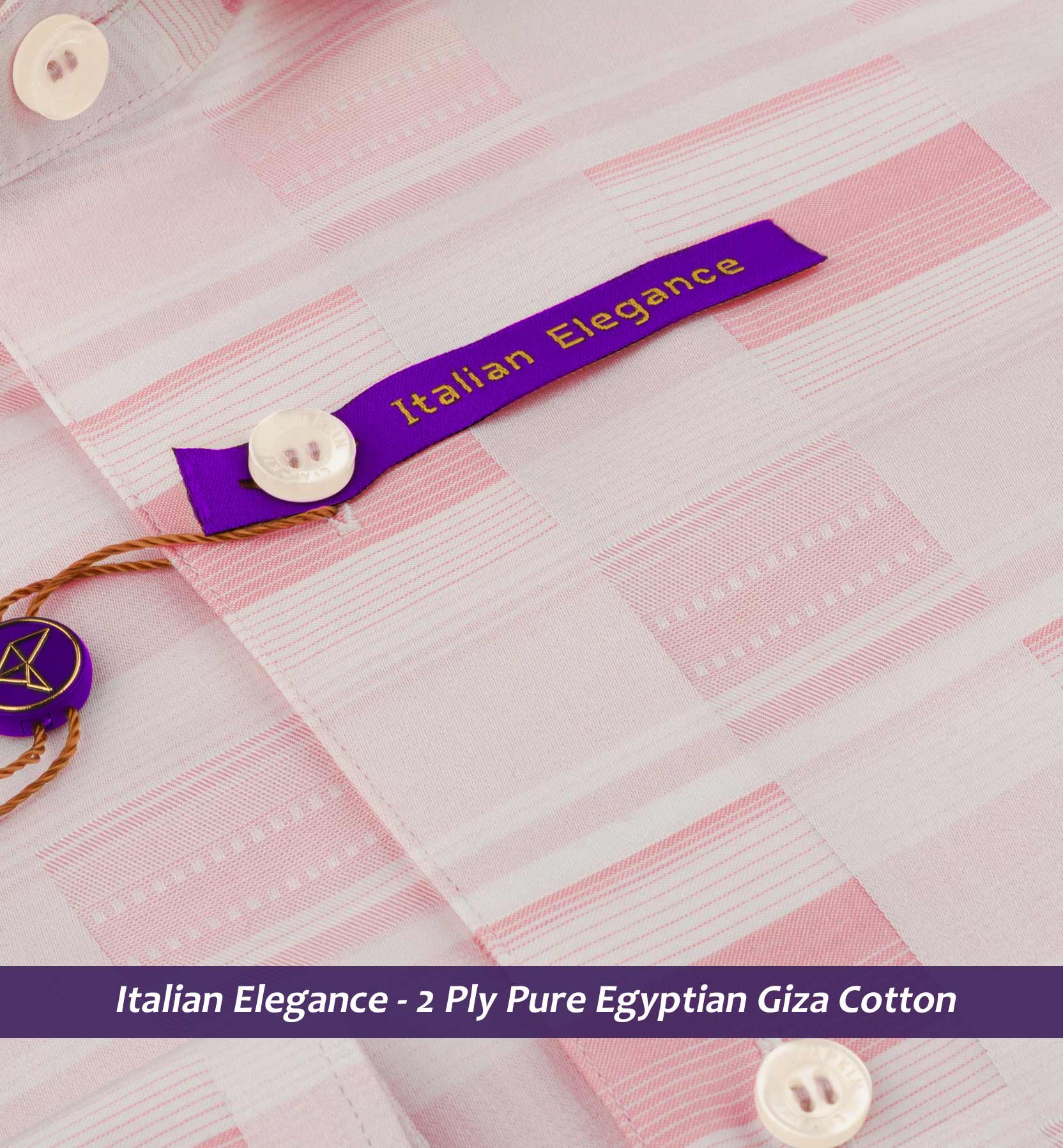 Bologna- Carnation Pink Check