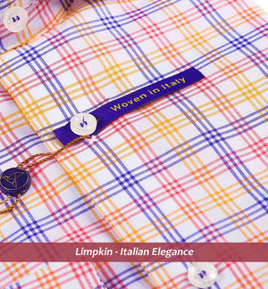 Luton- Purple & Pink Multi Color Check