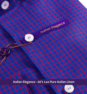 Belarus- Deep Violet & Burgundy Check