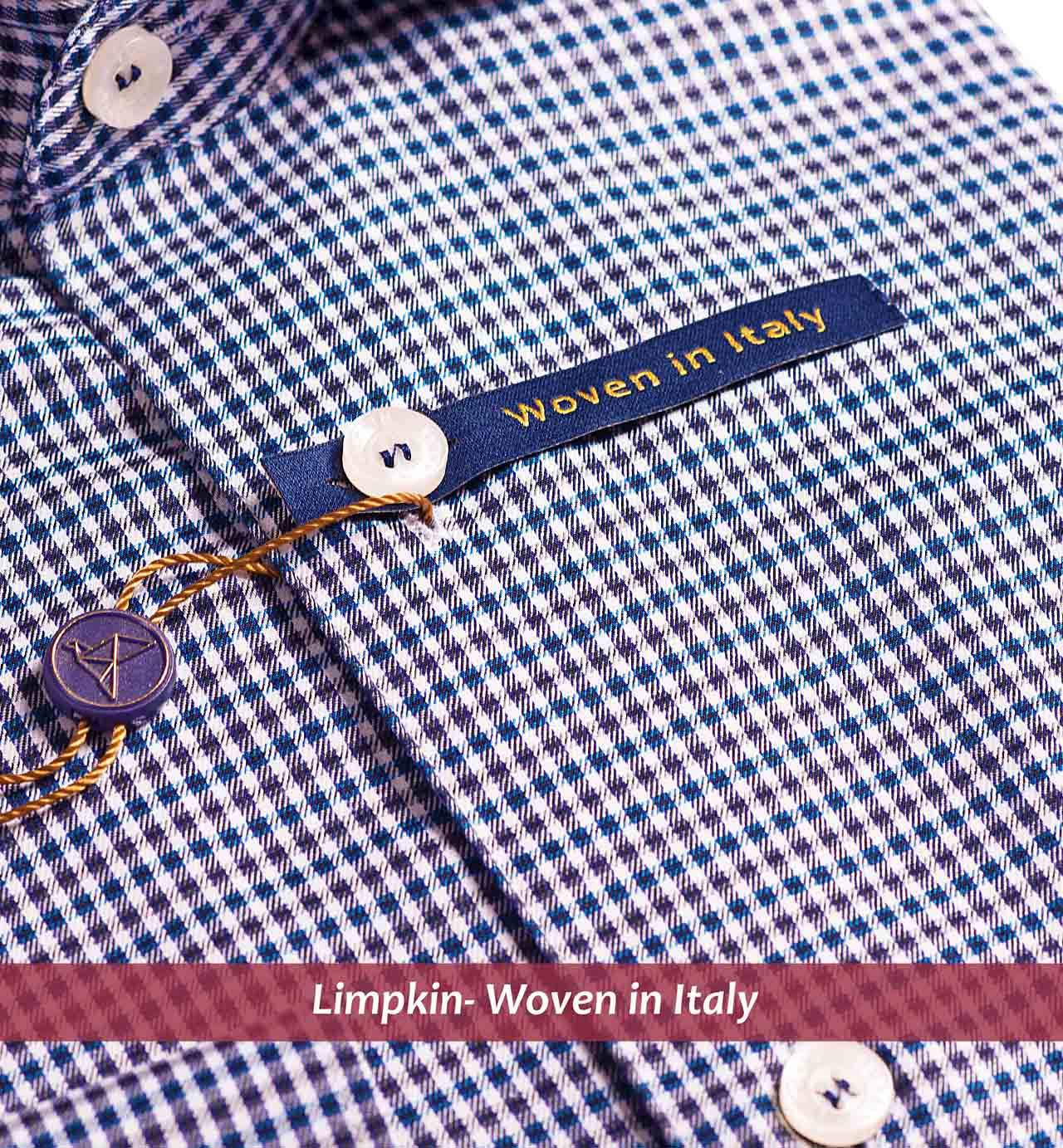Memphis - Navy & Beige Magical Check