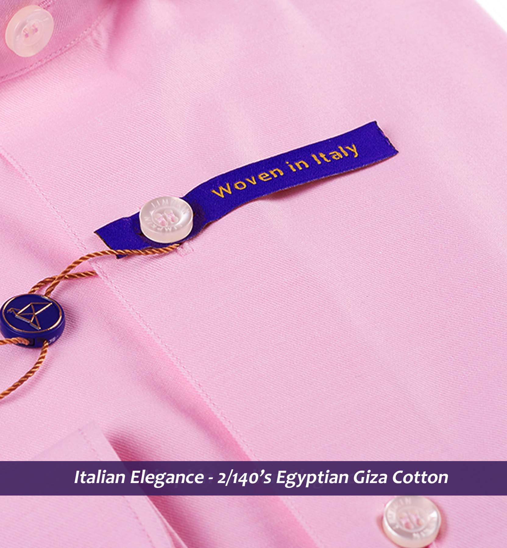 Best Formal Pink- 2/140 Egyptian Giza Cotton