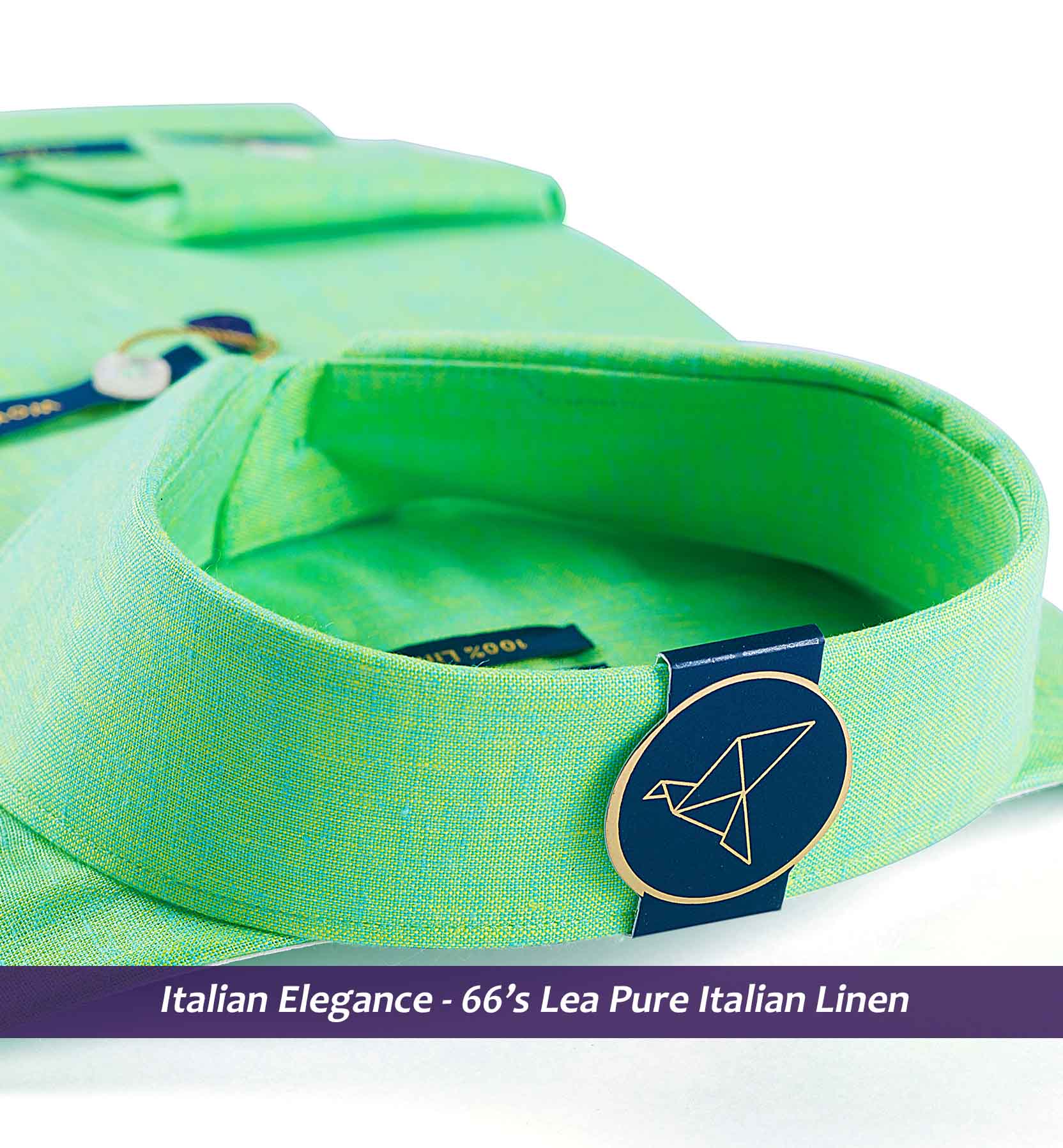 Rosenstein- Sea Foam Green Solid Linen