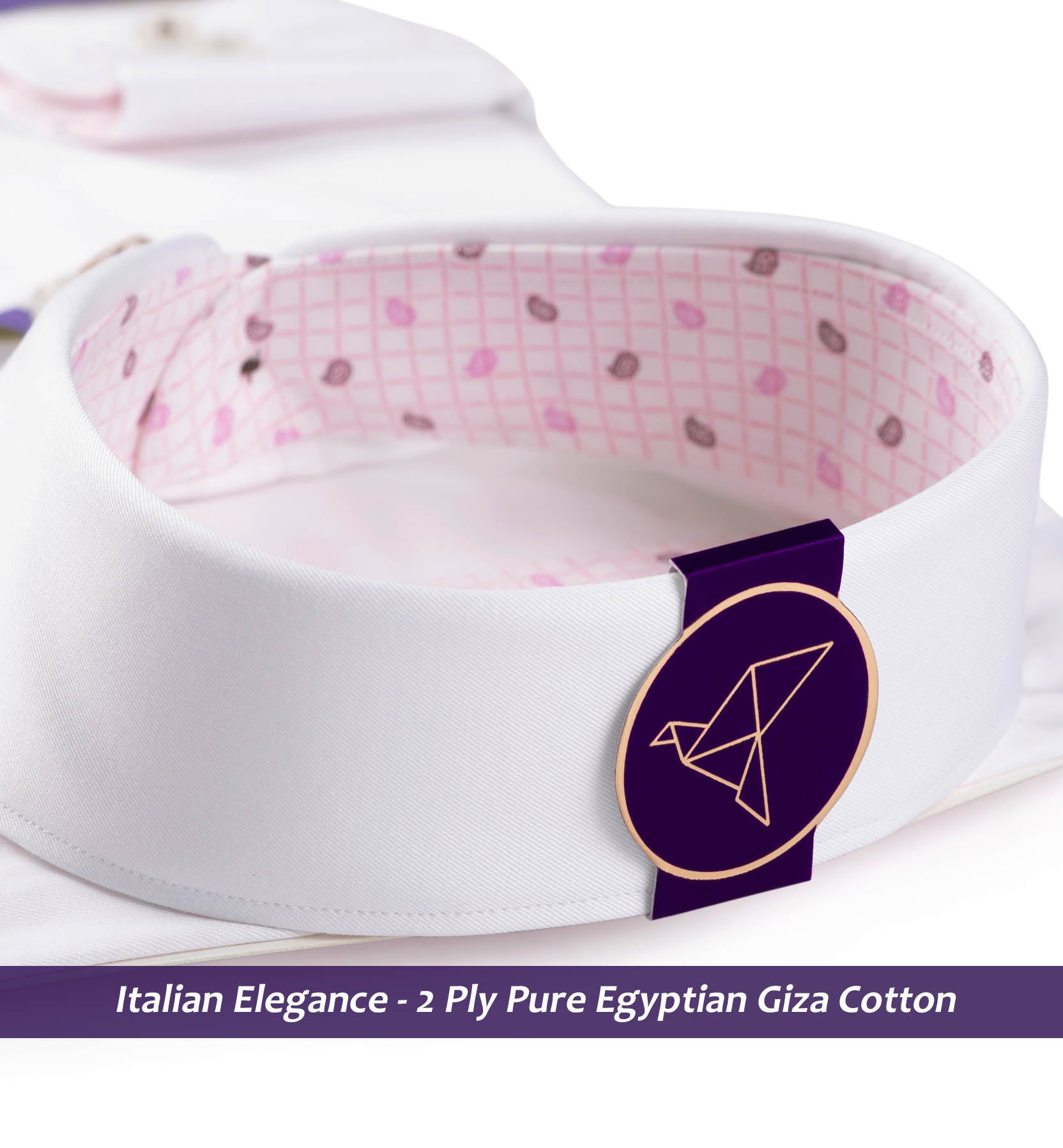 Alaska- Pristine White & Print Contrast