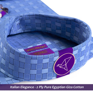 Lexington- Azure Blue Check