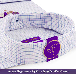 Segovia- Navy & Lilac Magical Check