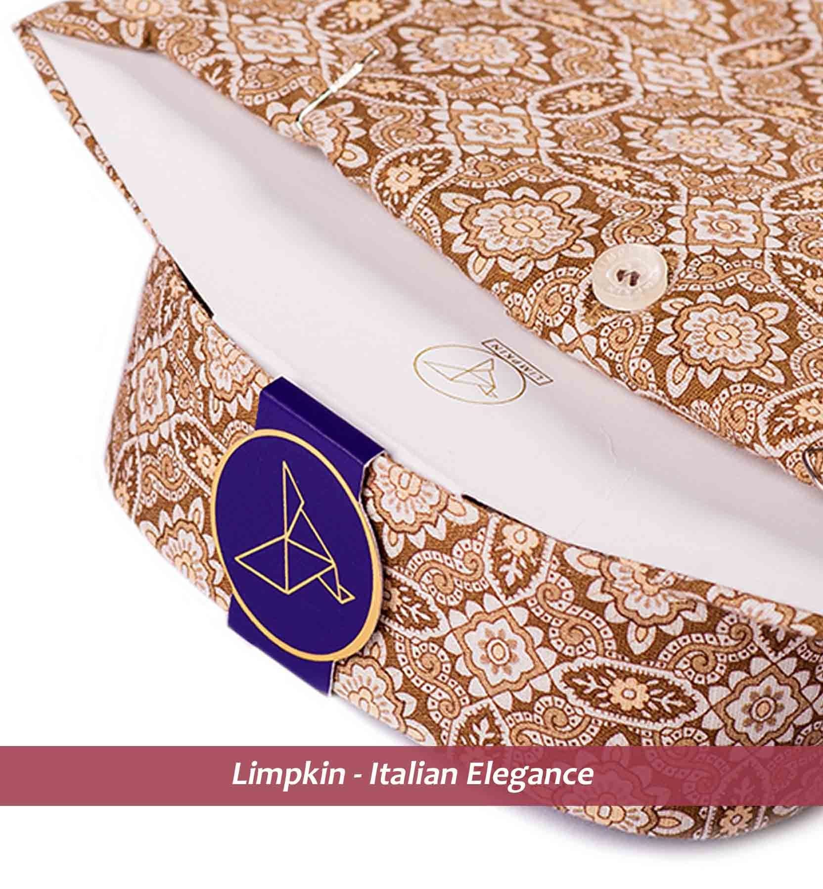 COLOGNE- BEIGE & BROWN MANDALA PRINT