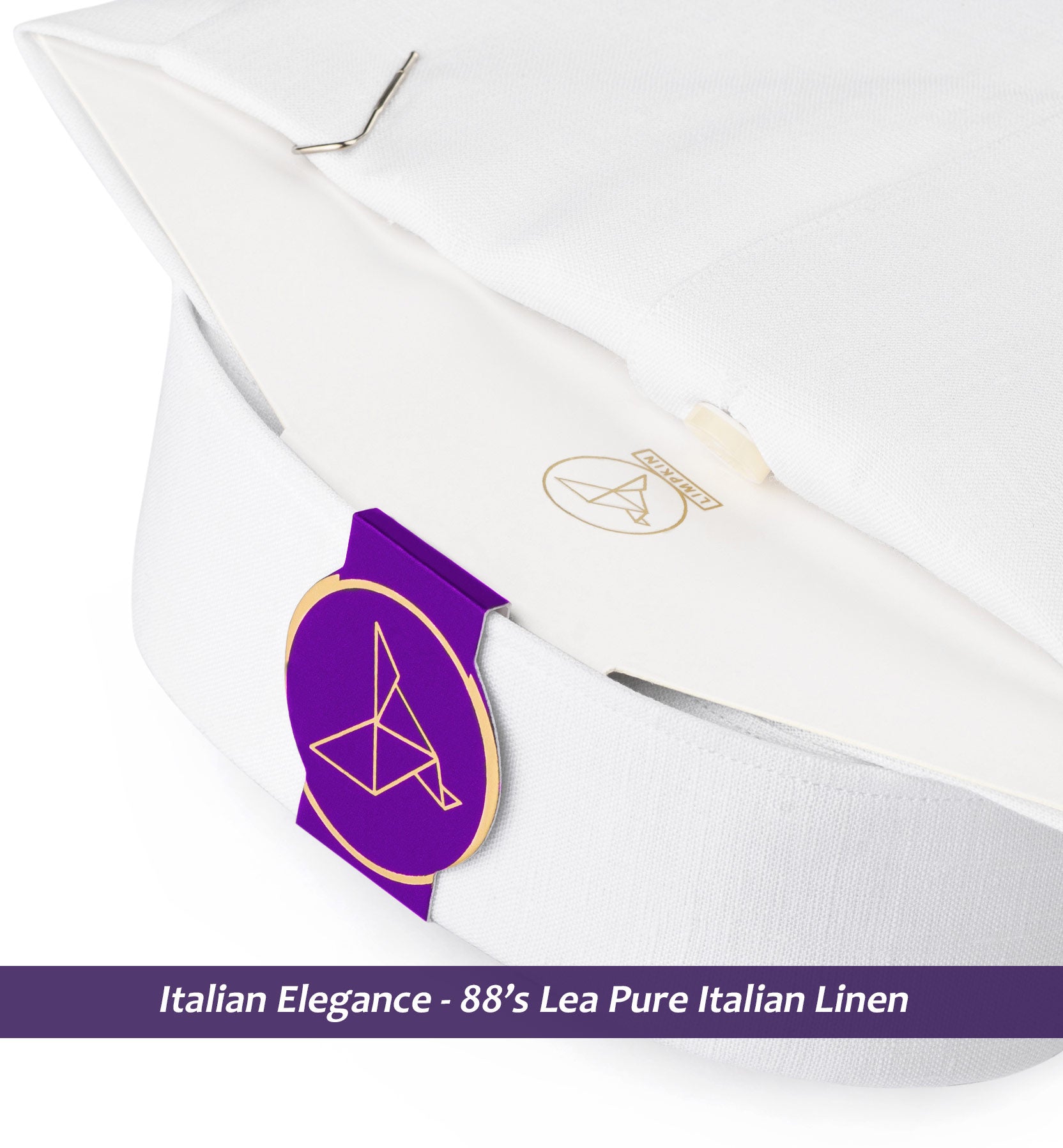 Malibu- Pristine Pure White Linen- Button Down- 88's Lea Pure Luxury Linen