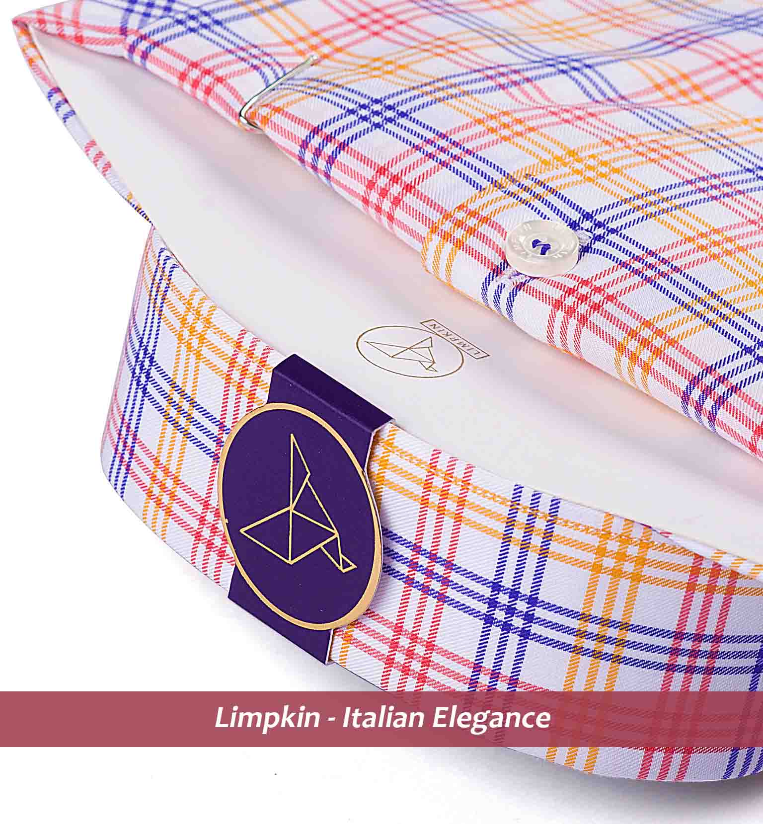 Luton- Purple & Pink Multi Color Check