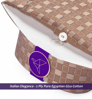 Akulina- Tortilla Brown Magical Check