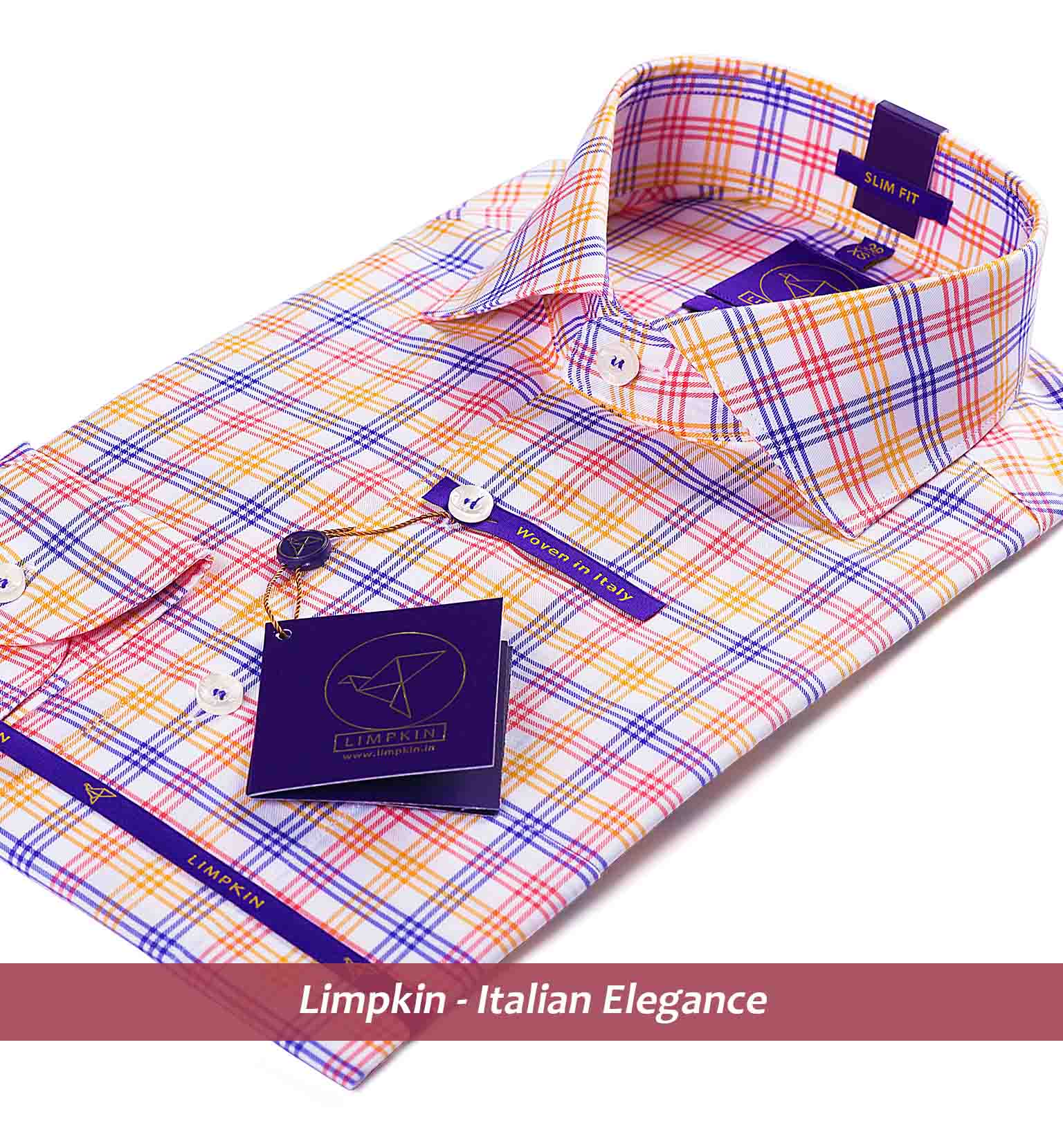 Luton- Purple & Pink Multi Color Check