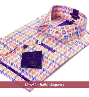 Luton- Purple & Pink Multi Color Check