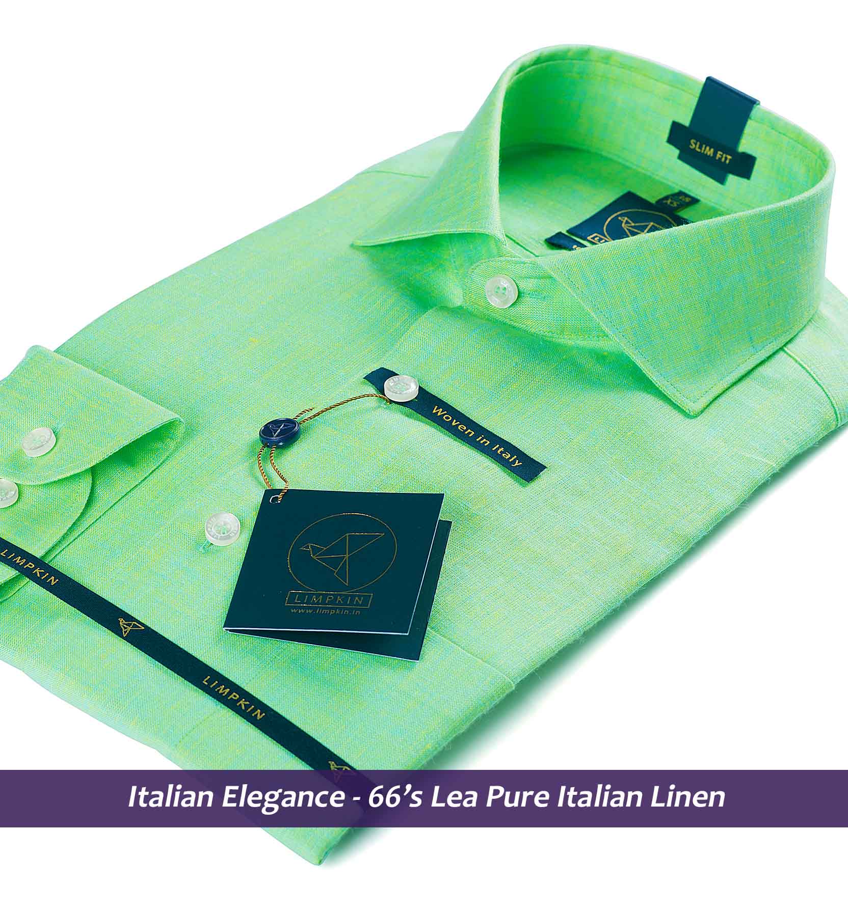 Rosenstein- Sea Foam Green Solid Linen