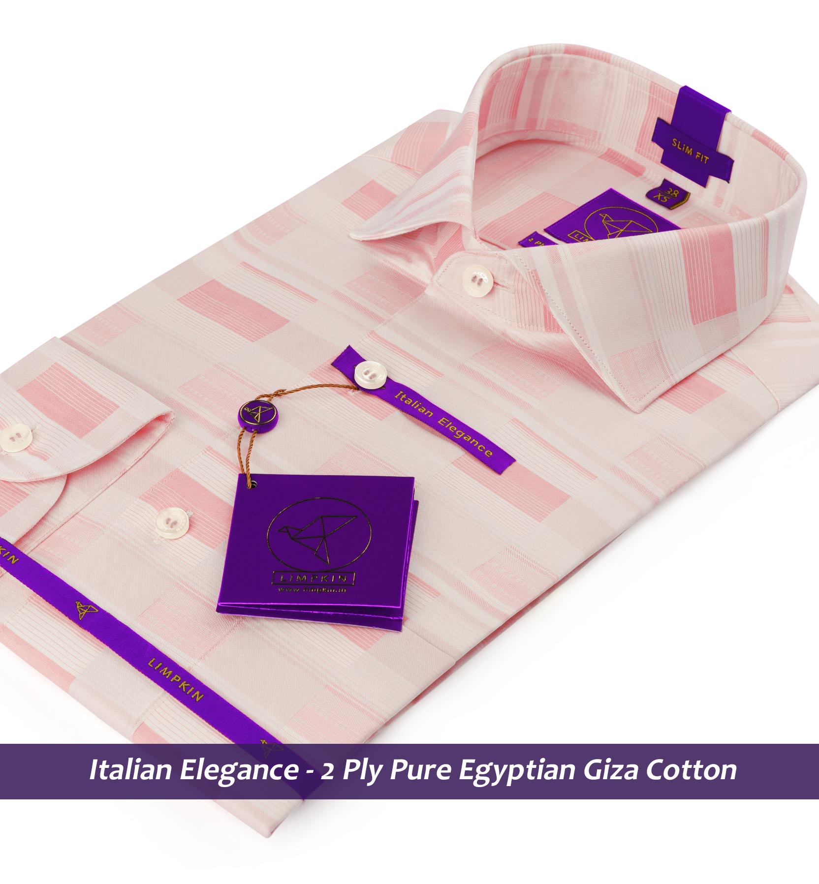 Bologna- Carnation Pink Check