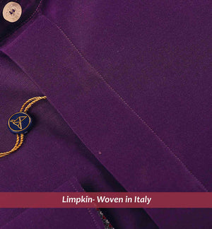 Brighton- Deep Purple with Print Contrast