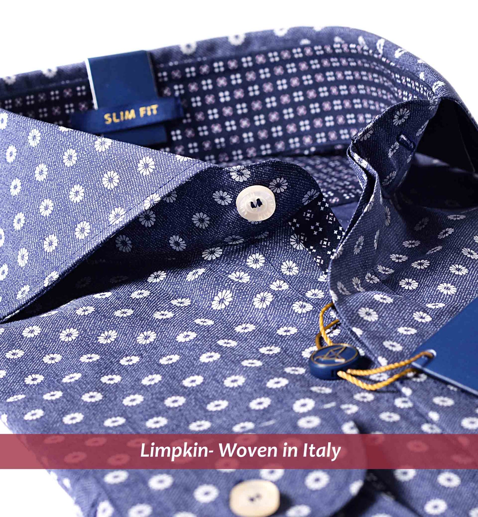 Tropea - Cobalt Blue & White Print
