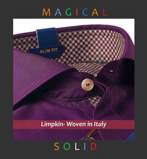 Brighton- Deep Purple with Print Contrast